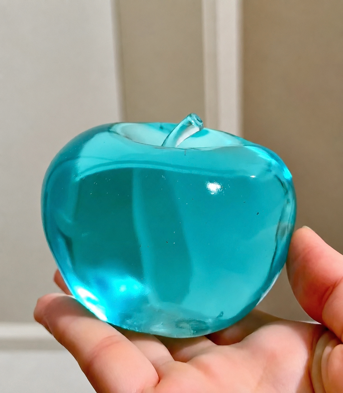 Crystal Apple Stress-relief Squishy