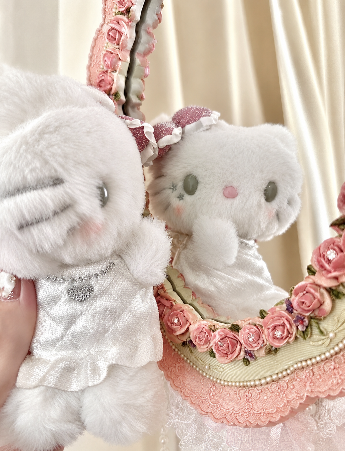 Hello Kitty White Angel Dress Plush