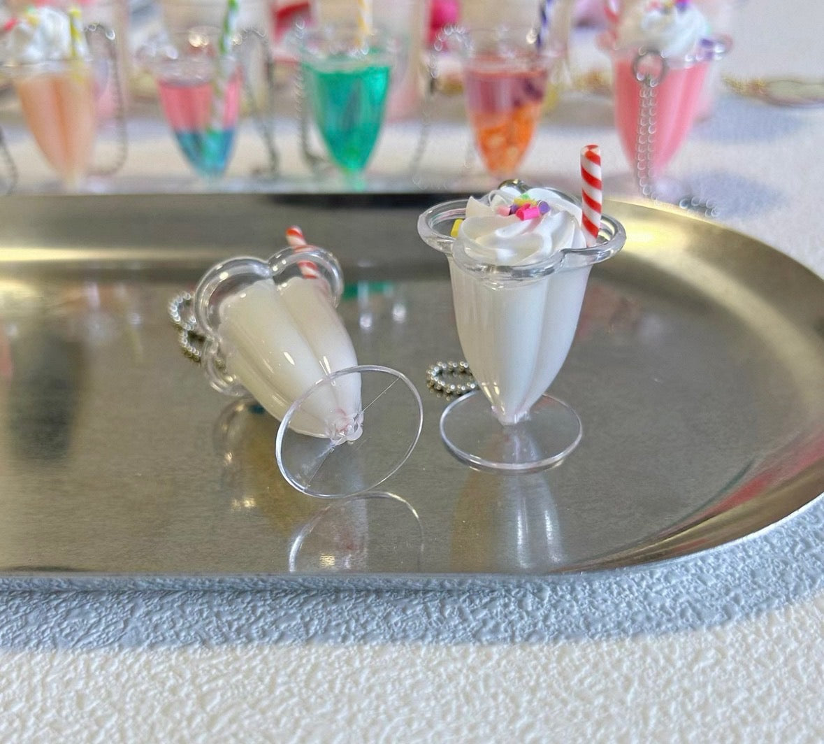 リトルツインスターズ キキ&ララ パフ&ポフベア キーホルダー
