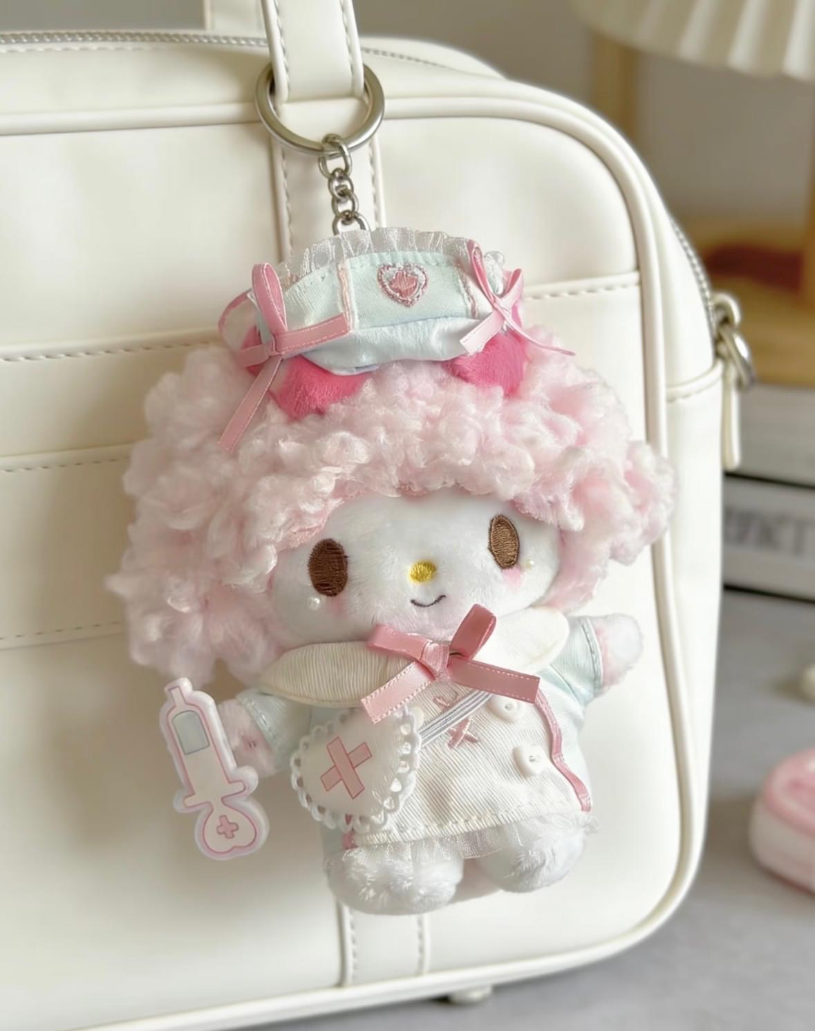 サンリオ マイスウィートピアノ ナースぬいぐるみペンダント