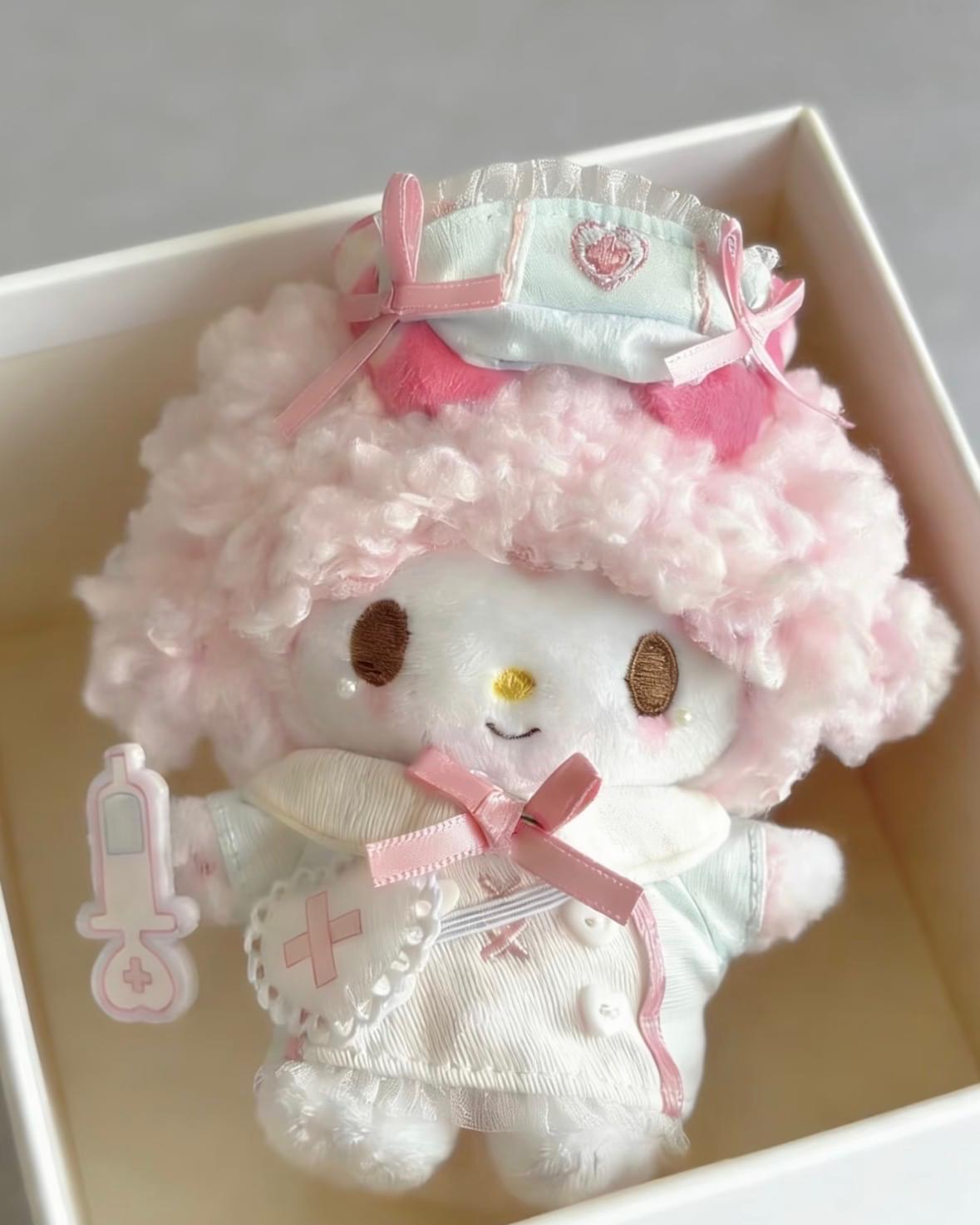 Sanrio My Sweet Piano Nurse Plush Pendant.