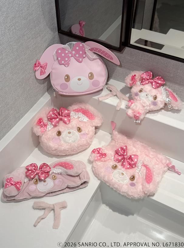 Bonbonribbon Official Sanrio Plush Ribbon Pouch.