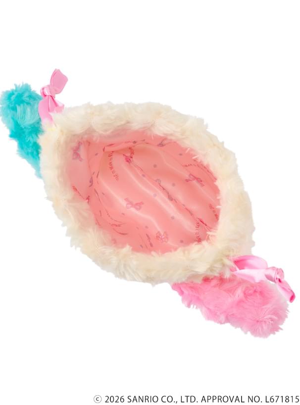 Caring Usahana Official Sanrio Plush Ribbon Pouch.
