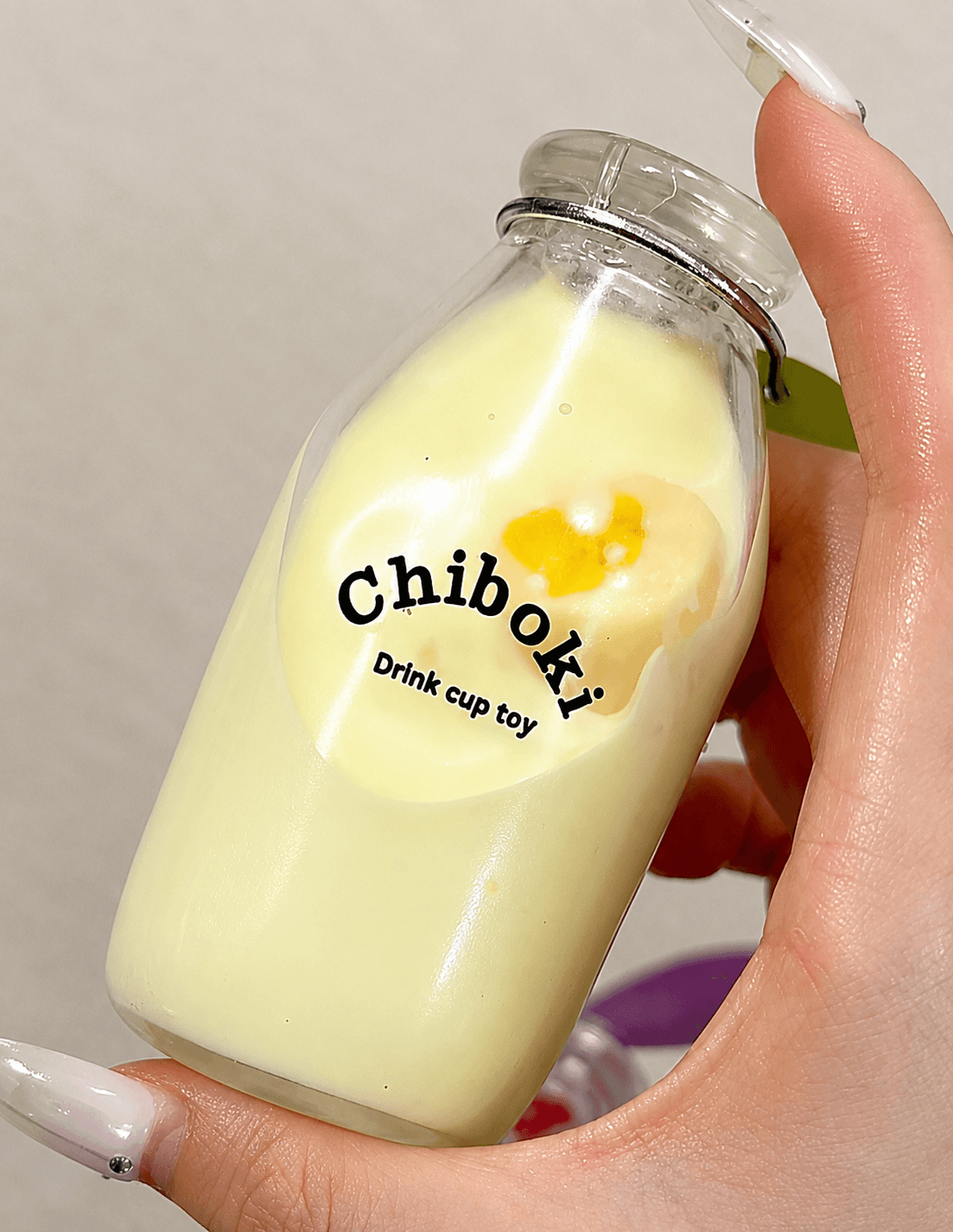 Original Chiboki Fruits Milk Bottle Squishy Series.