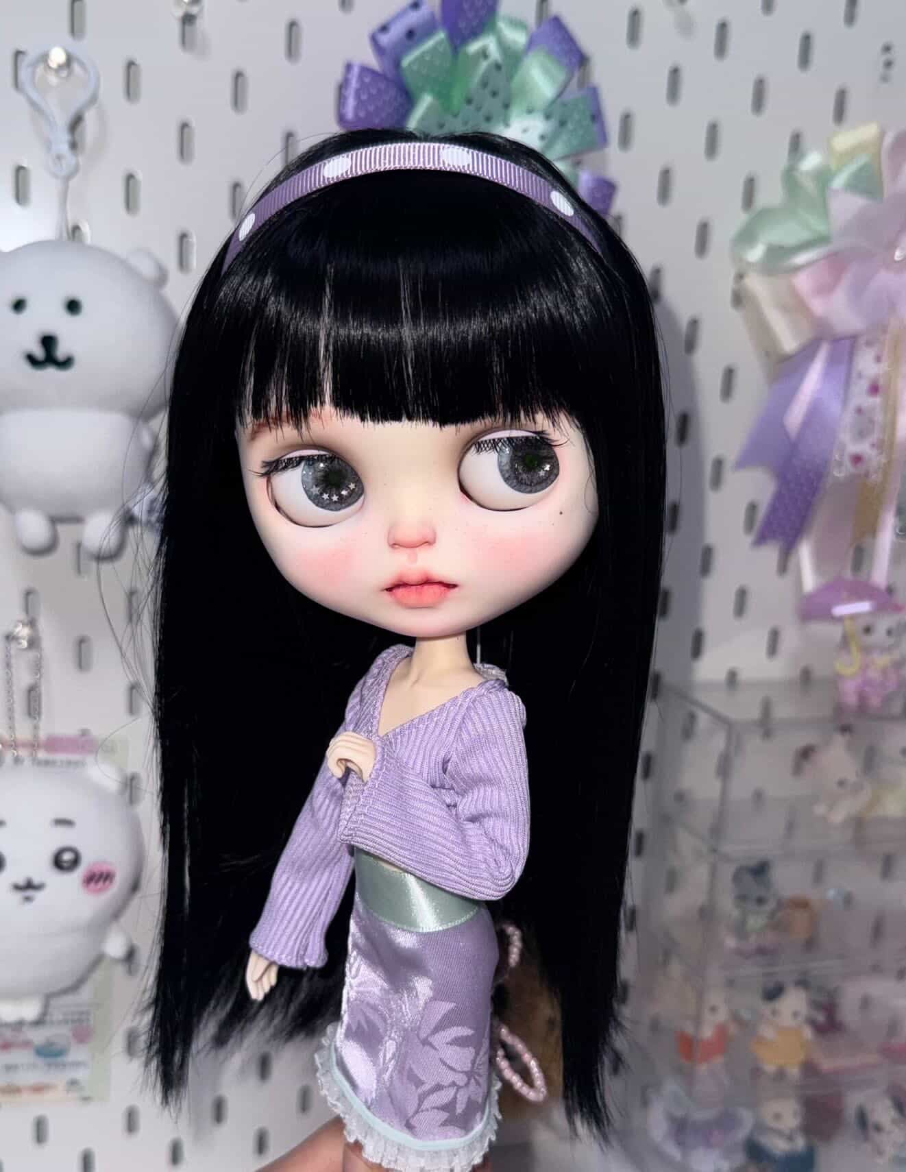 Wisteria Dreams Custom Blythe Doll