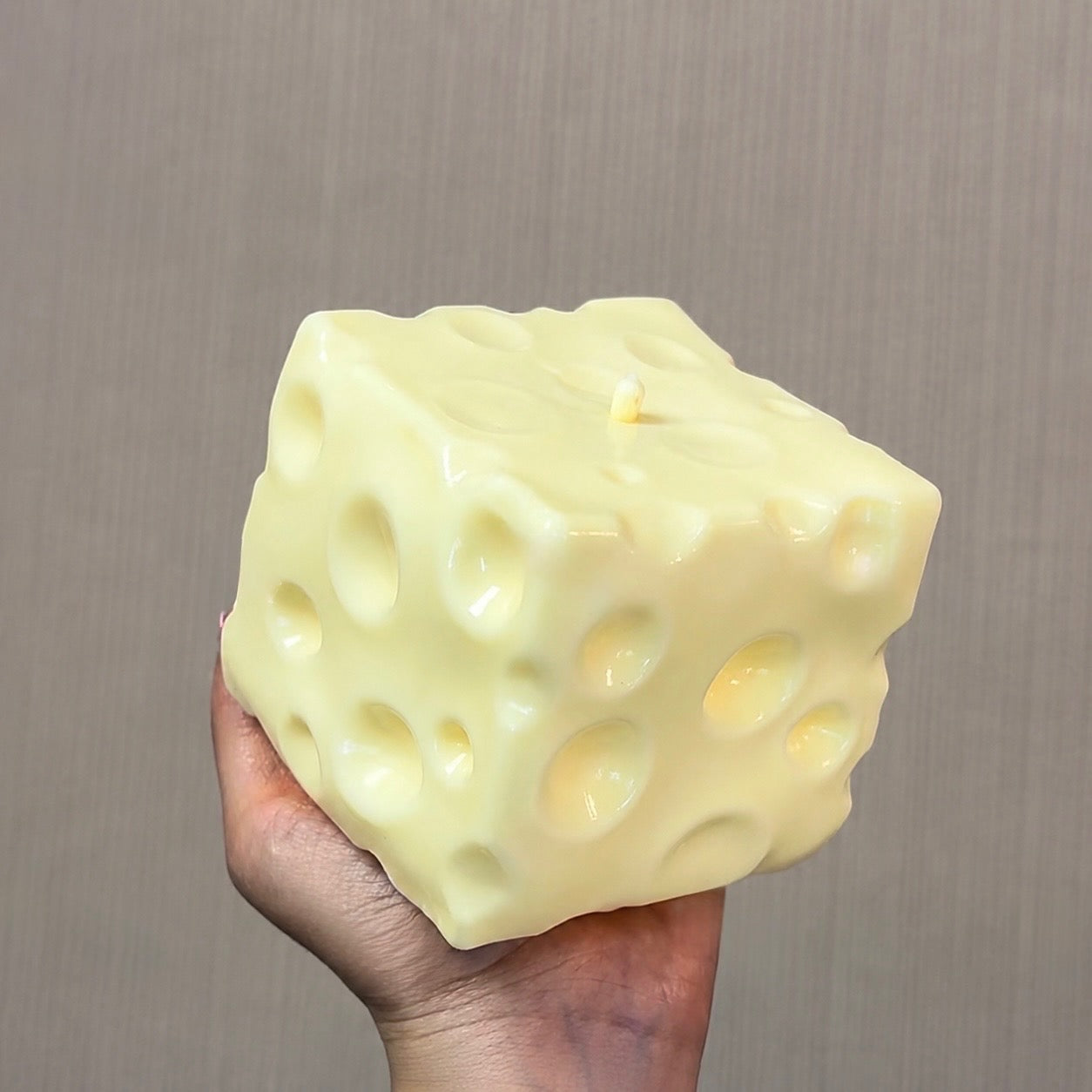 Original Chiboki Plain Cheese Block Squishy