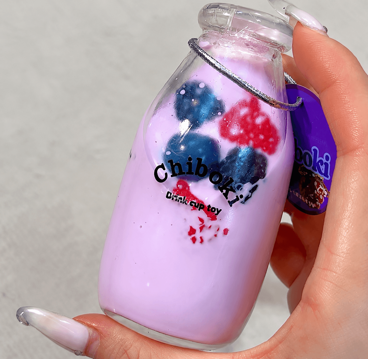 Original Chiboki Fruits Milk Bottle Squishy Series.