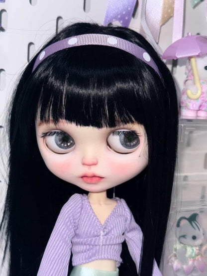 Wisteria Dreams Custom Blythe Doll