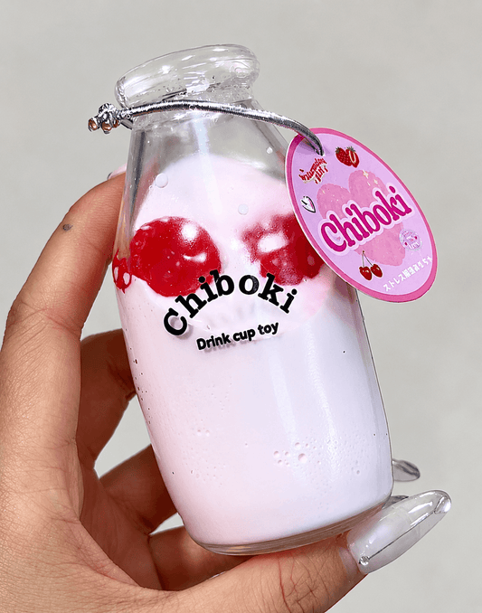 Original Chiboki Fruits Milk Bottle Squishy Series.