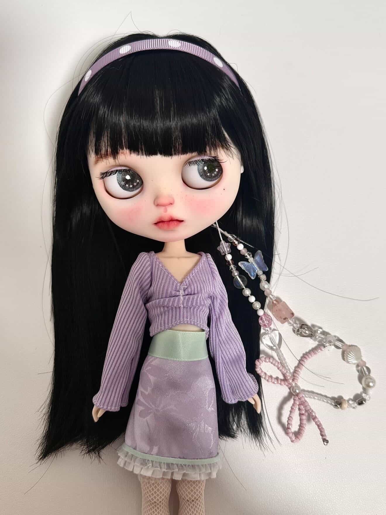 Wisteria Dreams Custom Blythe Doll
