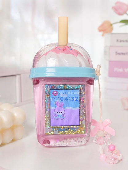 Mimi World Yummy Milk Tea Pet Korean Electronic Virtual Pet toy
