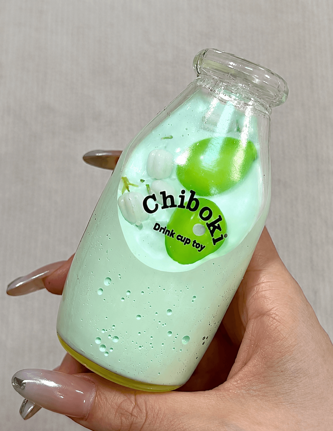 Original Chiboki Fruits Milk Bottle Squishy Series.