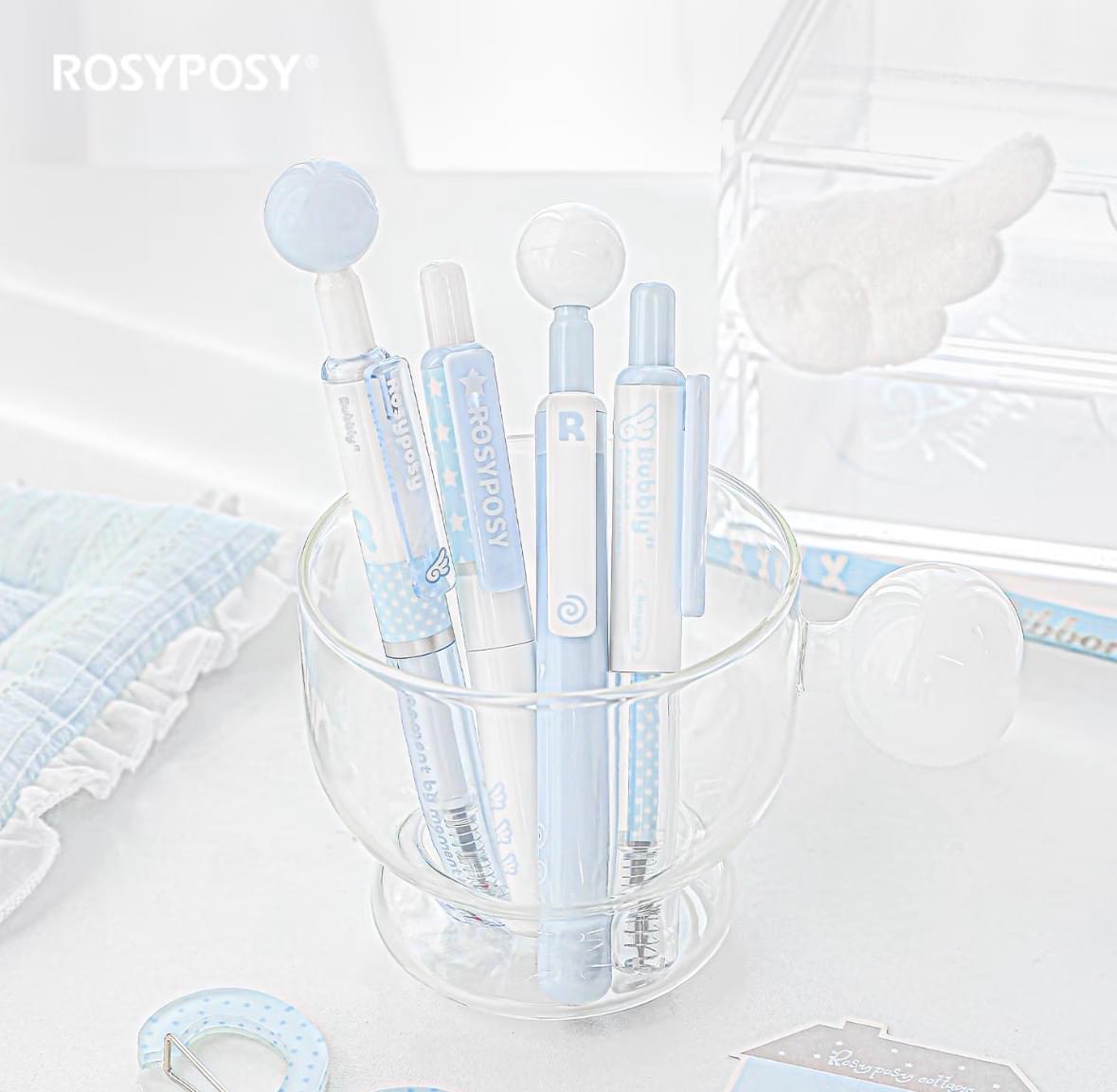 RosyPosy Ball Caps Pen Set.