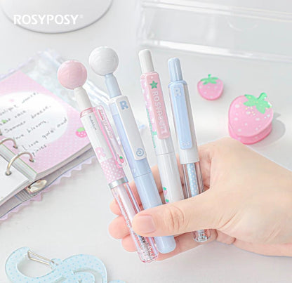 RosyPosy Ball Caps Pen Set.
