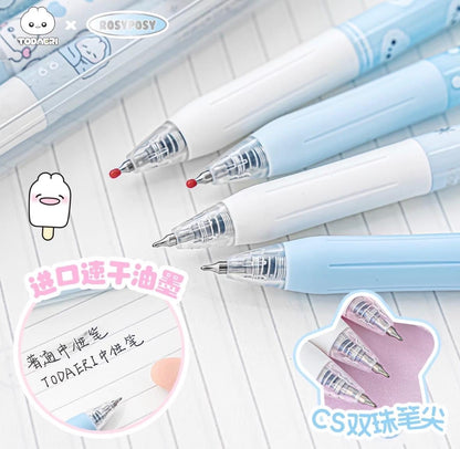 RosyPosy Todacri Bunny 0.5 mm Gel Pen Set.