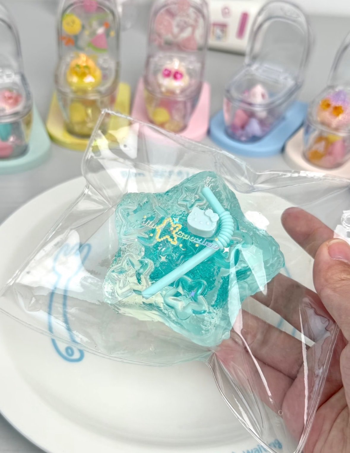 Little Twin Star Themed Sand-Filled Squishy