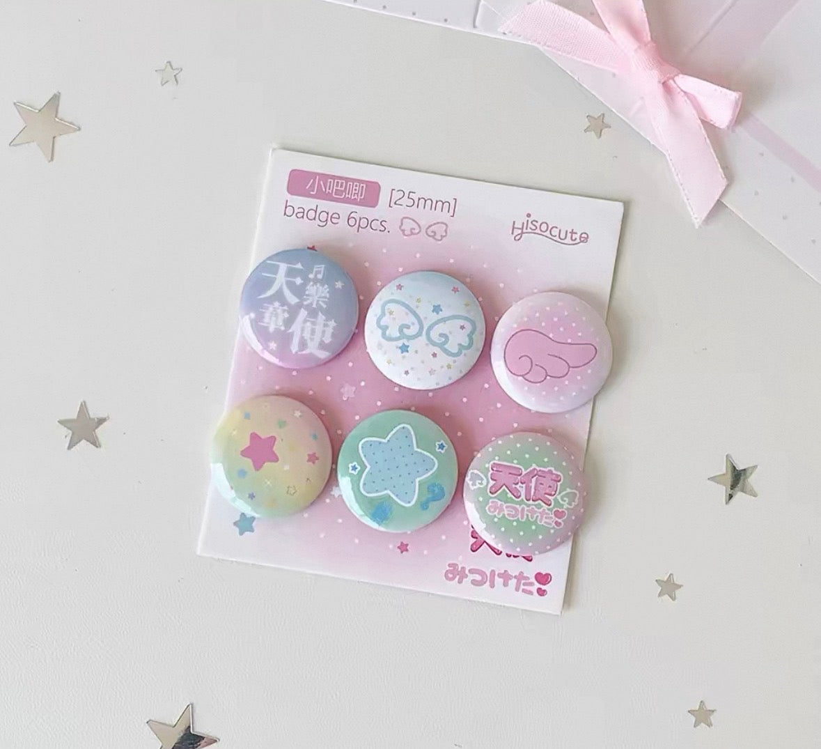 Y2k Heisei Badge Pins Set