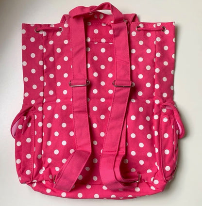 Pink Polka Dots Mini Backpack