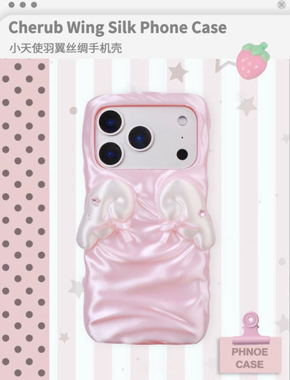 Satin Lace Angel Winged Yanzhu Iphone Case.