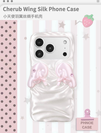 Satin Lace Angel Winged Yanzhu Iphone Case.