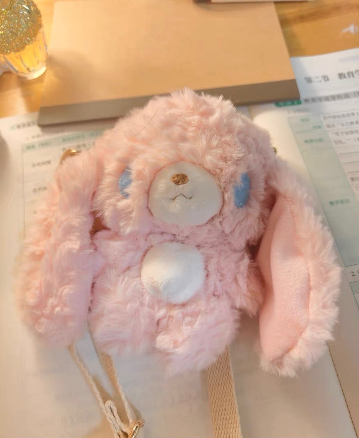 Custom Plush Sugarbunnies OR Shoulder Bag