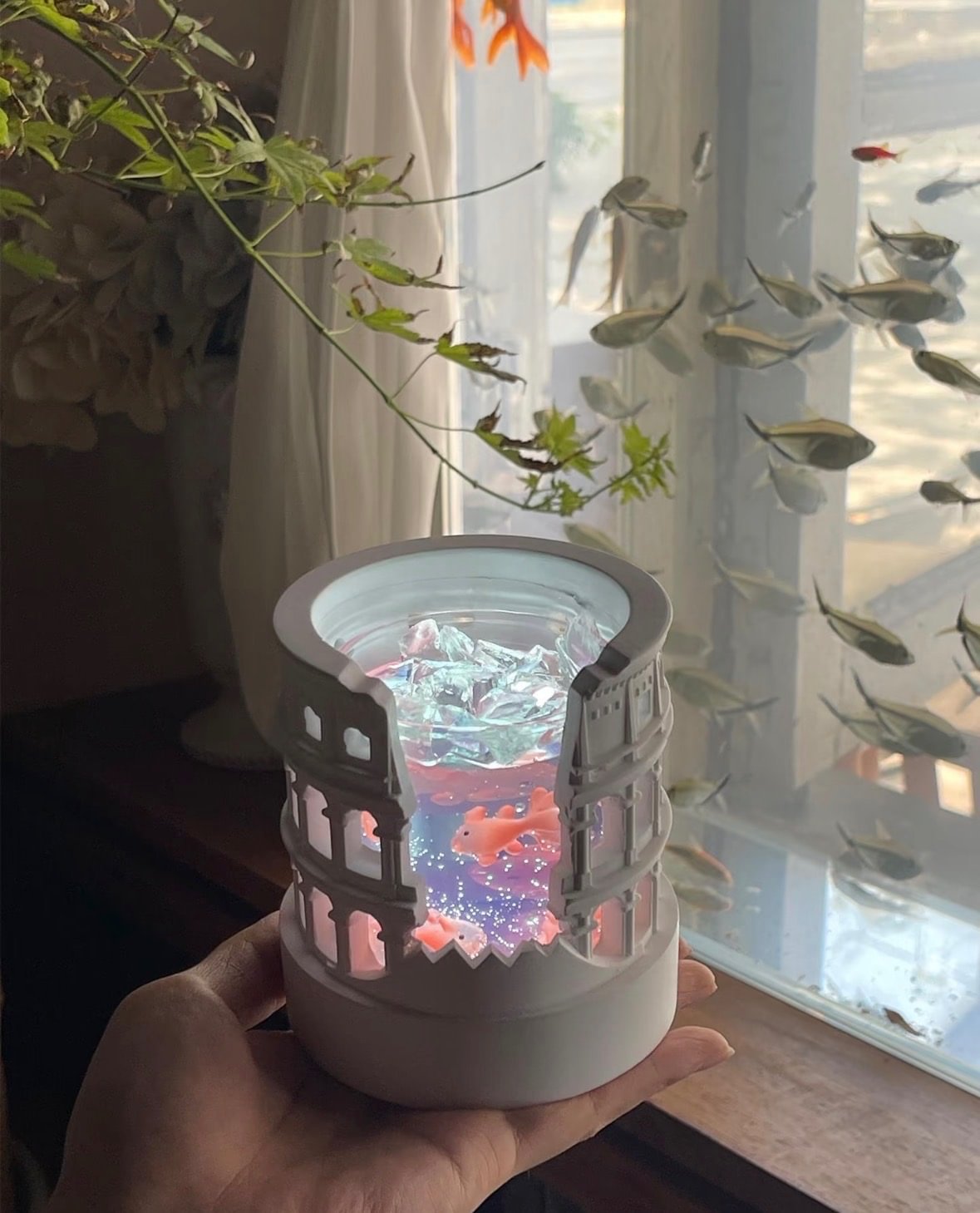 Roman Goldfish Aromatherapy Diffuser.