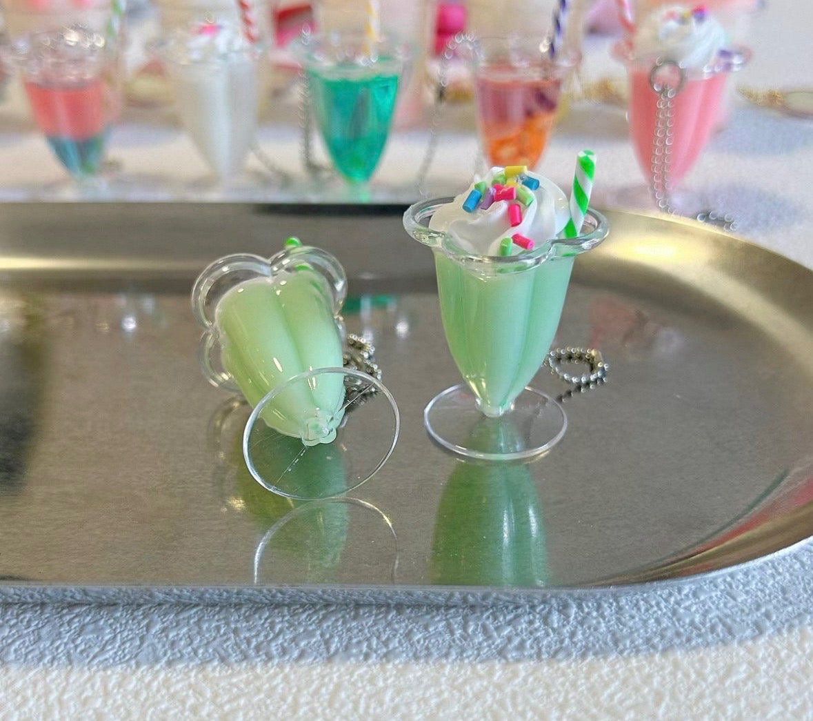 リトルツインスターズ キキ&ララ パフ&ポフベア キーホルダー