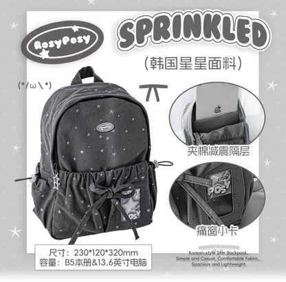 RosyPosy Sprinkled Star Backpack