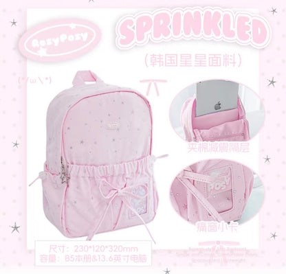 RosyPosy Sprinkled Star Backpack
