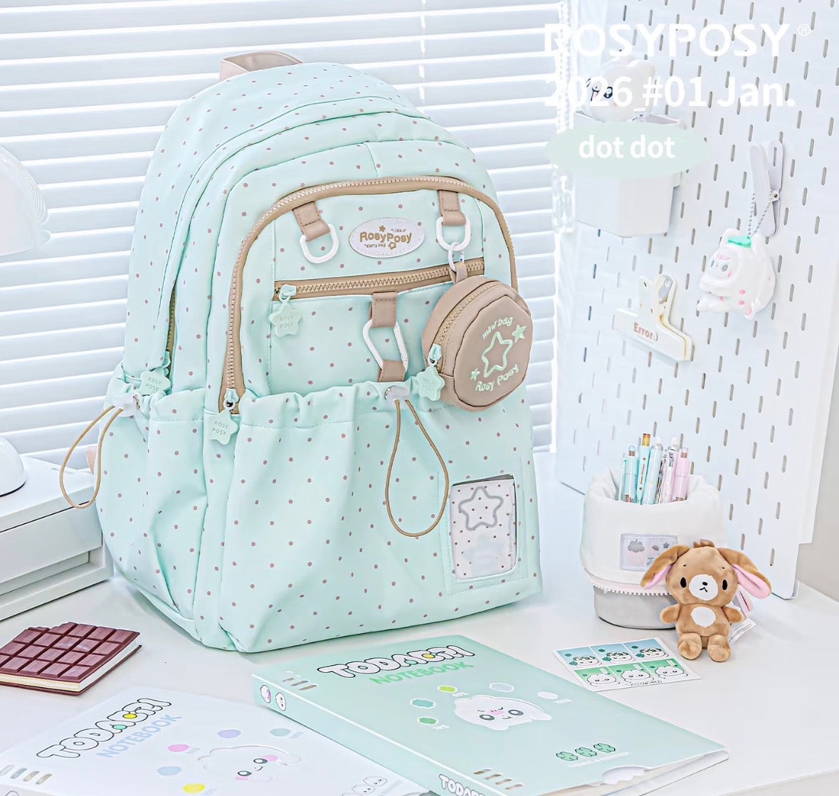 RosyPosy Dot Dot Backpack