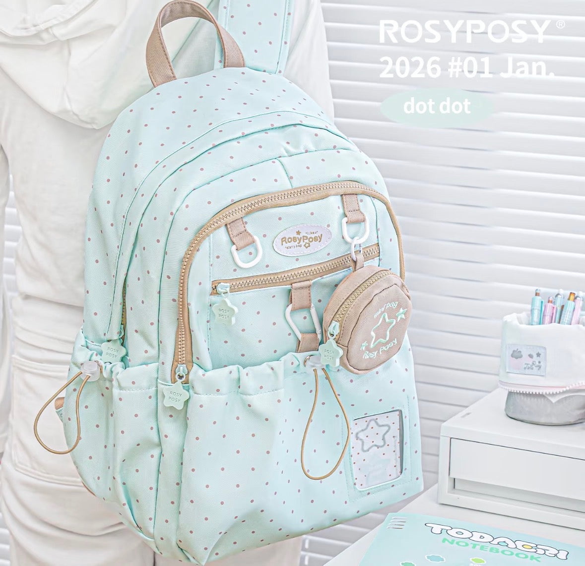 RosyPosy Dot Dot Backpack