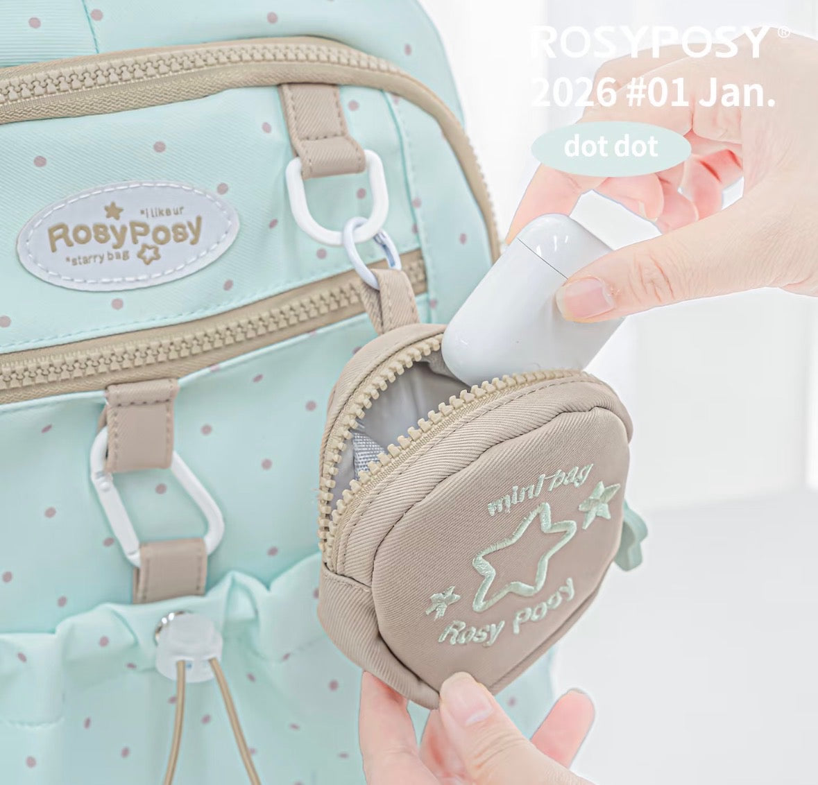 RosyPosy Dot Dot Backpack