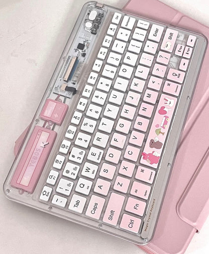 Magic Ice Crystal IPad Keyboard And Mouse [KITTEN EDITION]
