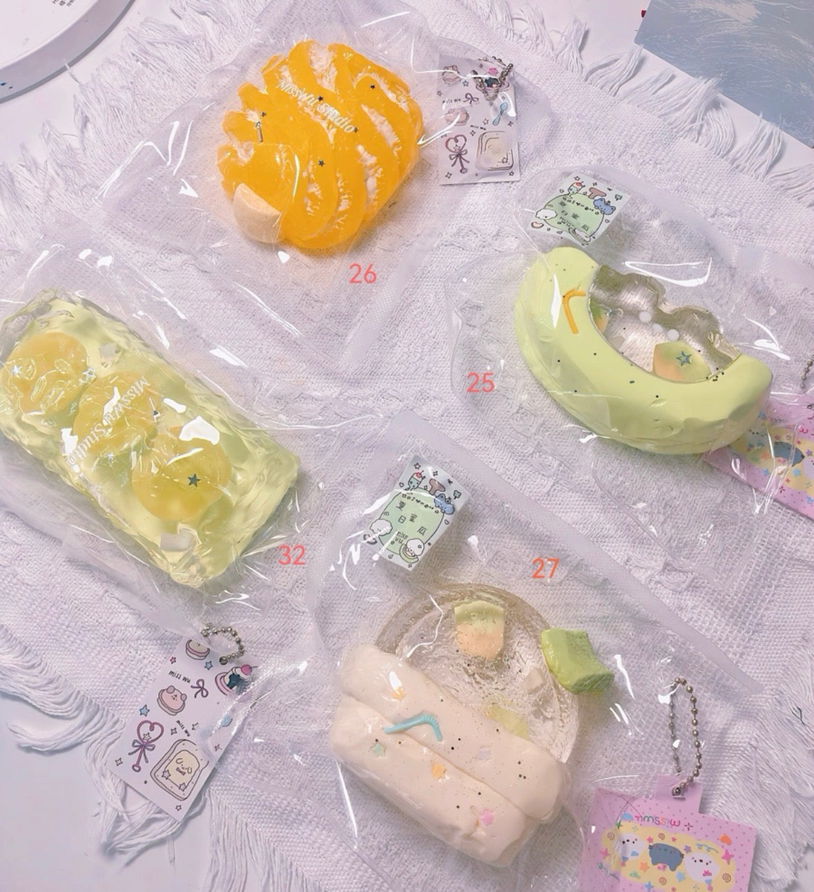 MissWu Jelly Dessert Series Squishy
