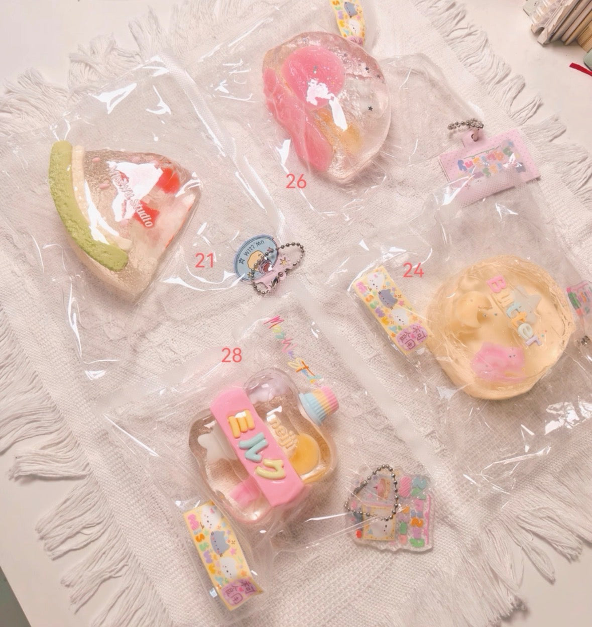 MissWu Jelly Dessert Series Squishy