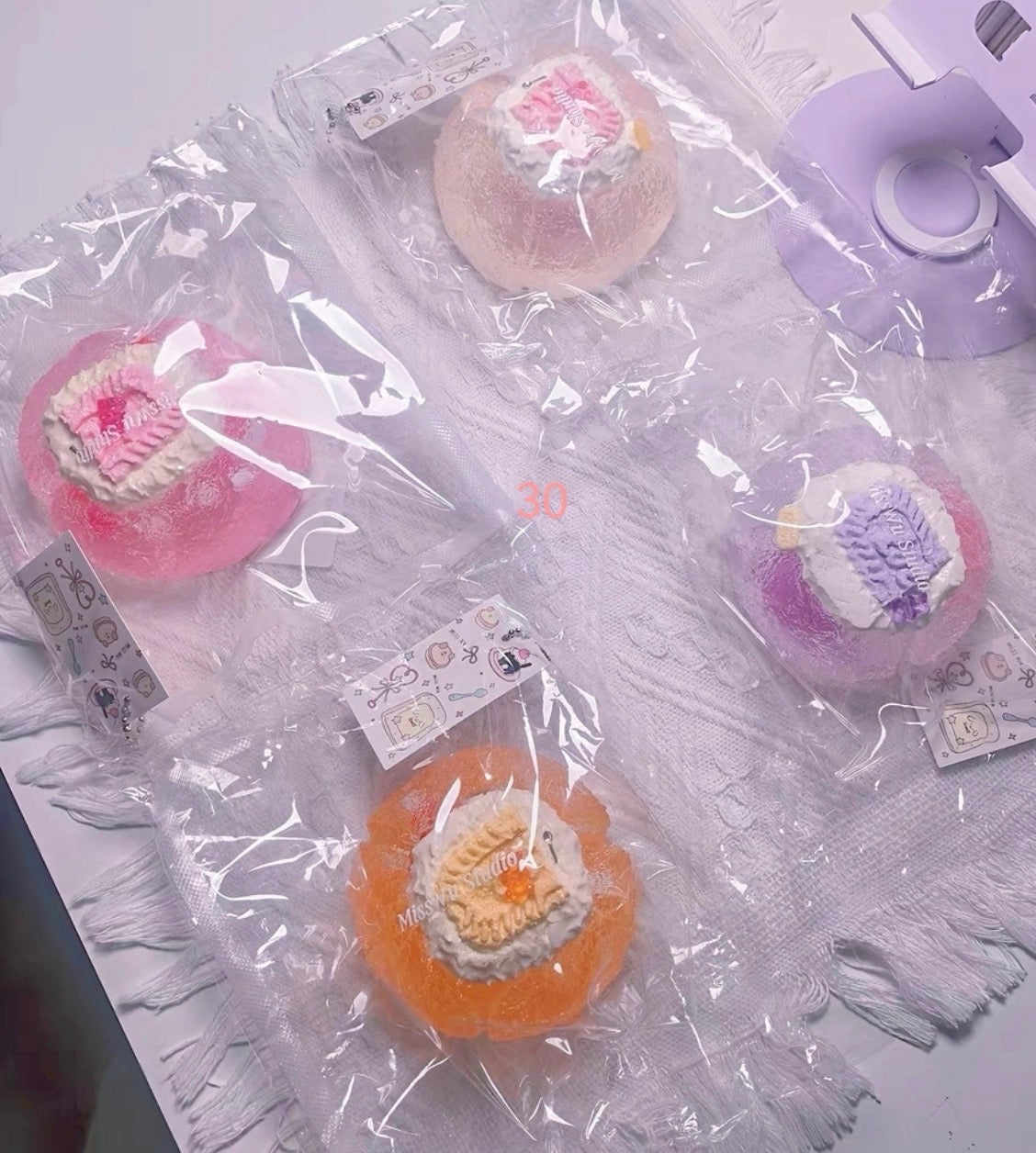 MissWu Jelly Dessert Series Squishy