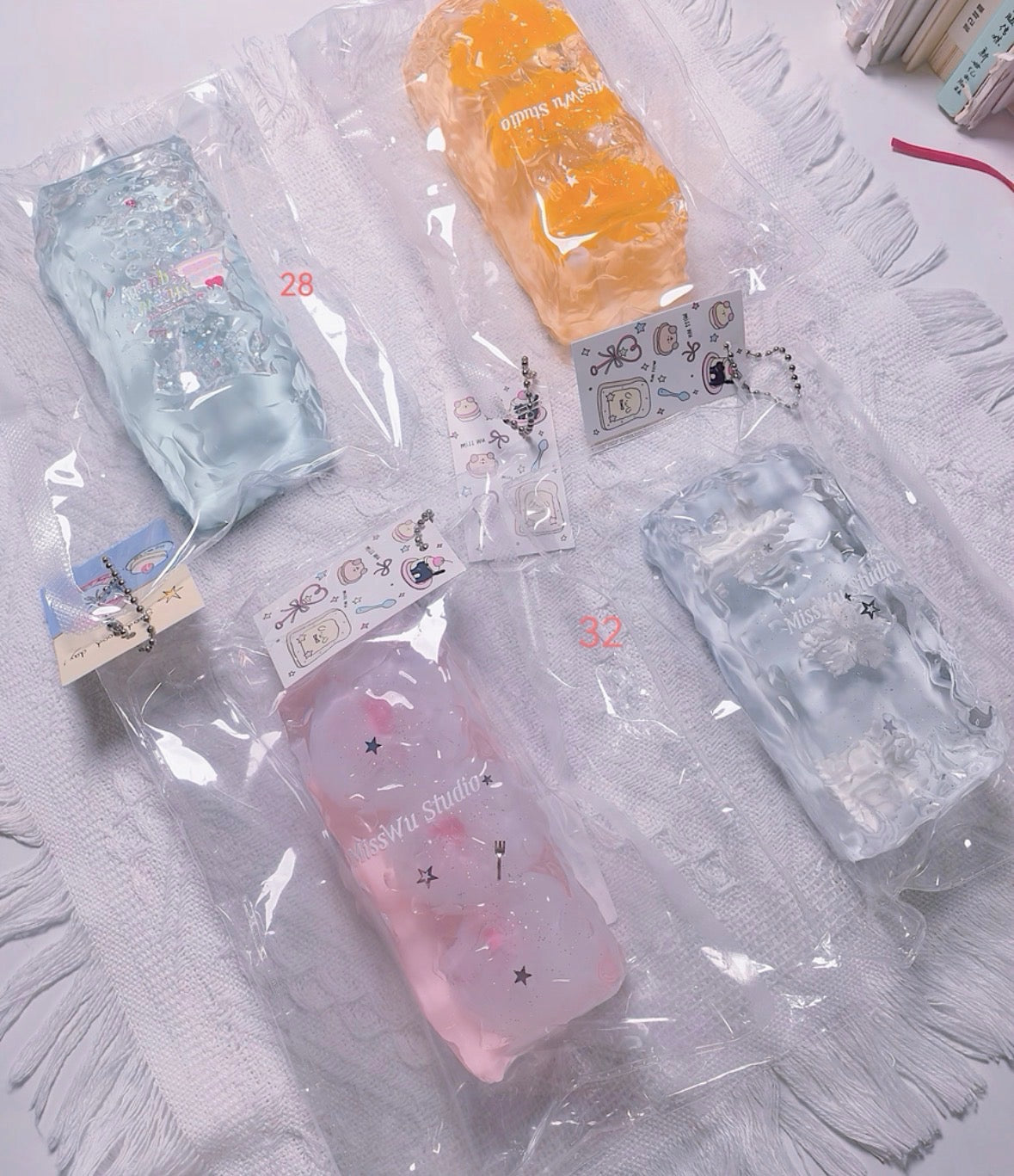 MissWu Jelly Dessert Series Squishy