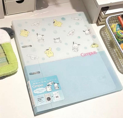 Loose-Leaf Campus Sanrio Rare Prints B5 Notebook
