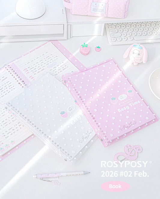 Rosyposy ポルカドット B5横罫ノート
