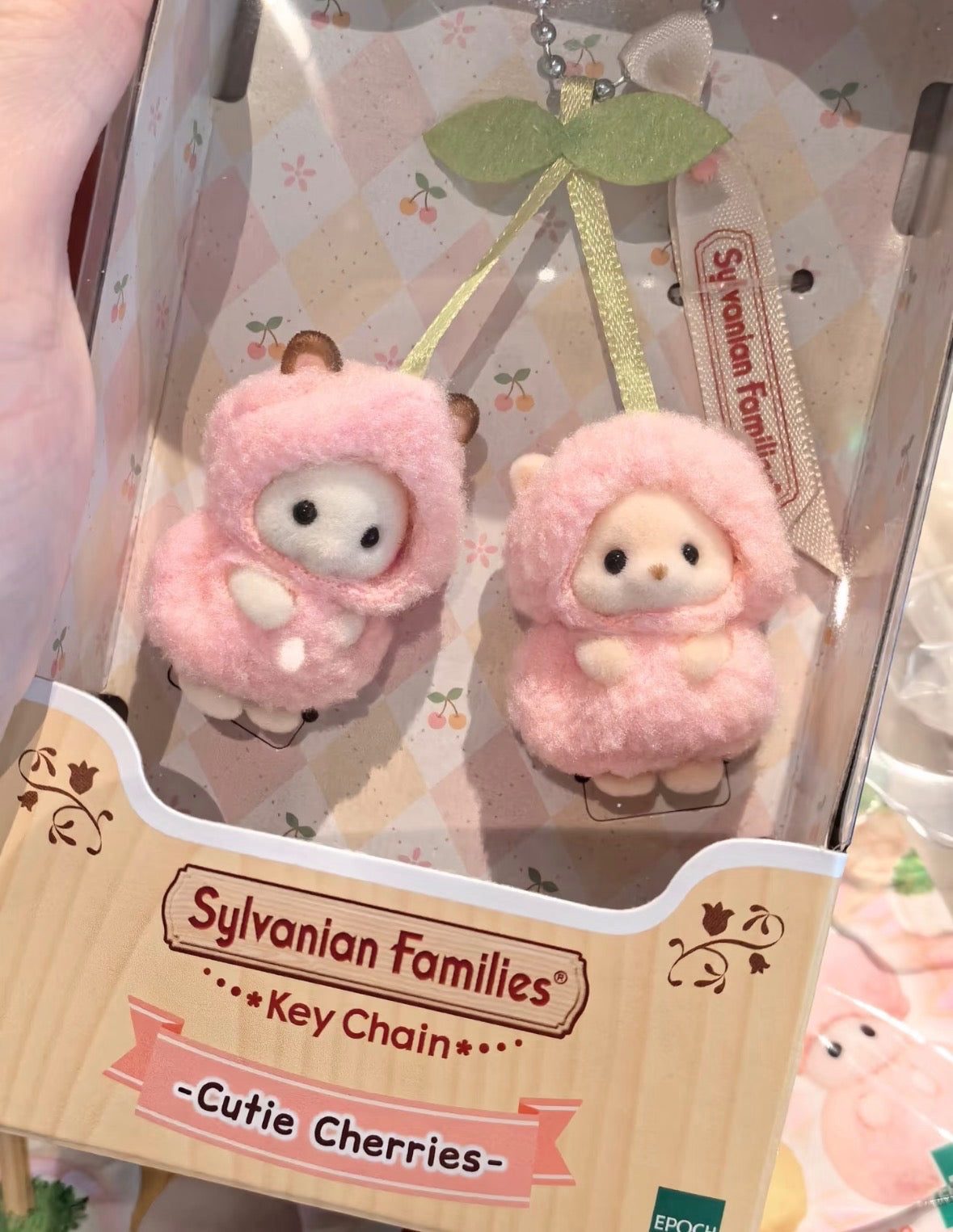 Sylvanian Families Cutie Cherries Key Chain