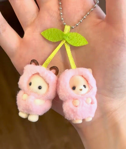 Sylvanian Families Cutie Cherries Key Chain