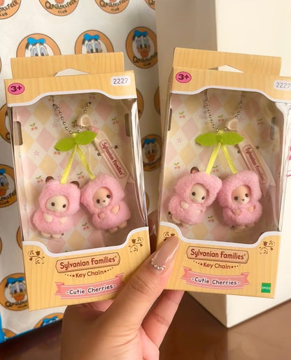 Sylvanian Families Cutie Cherries Key Chain