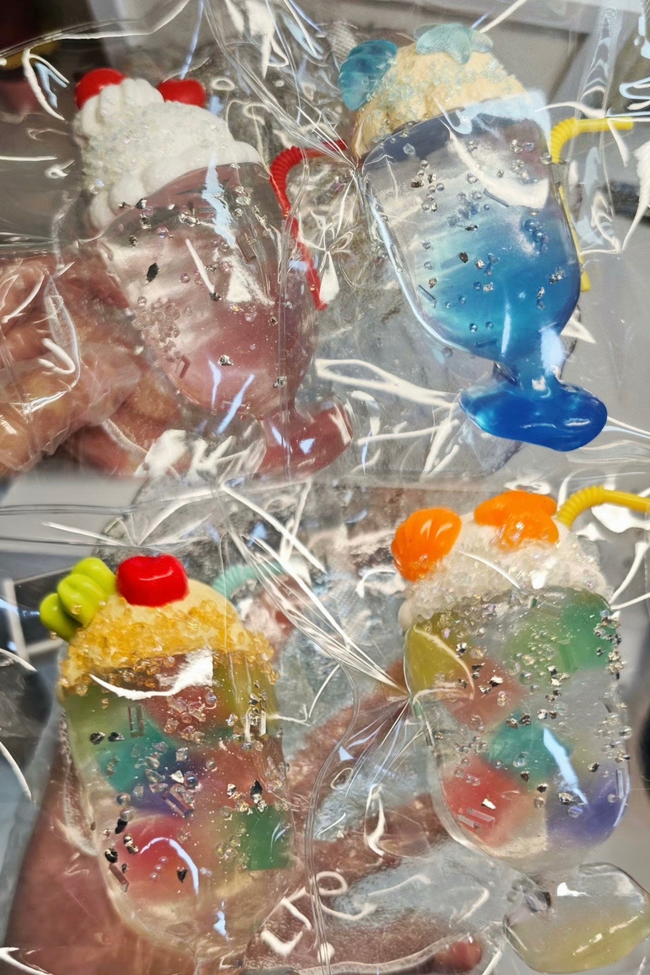 Retro Showa Soda Cup Handmade Squishy