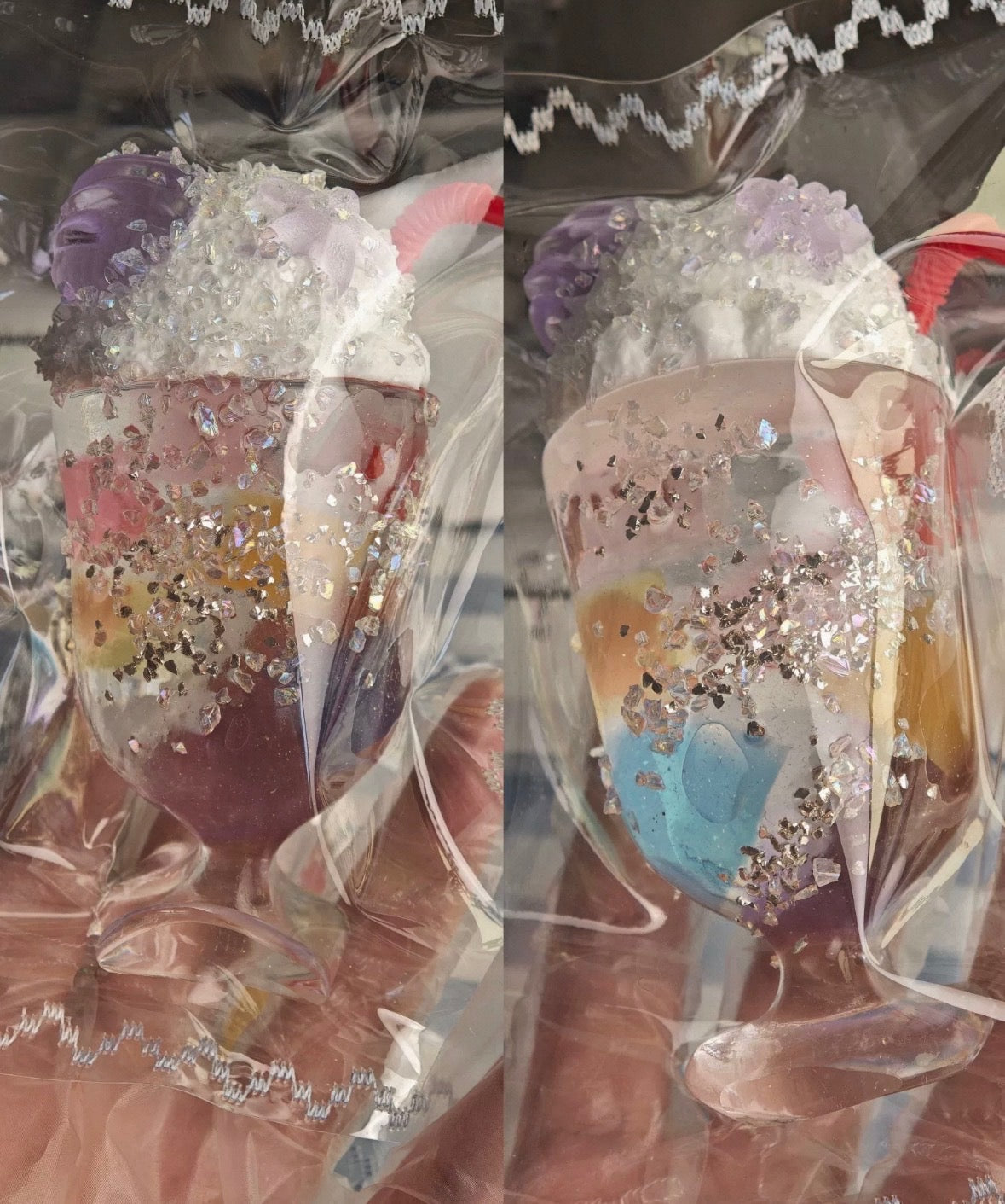 Retro Showa Soda Cup Handmade Squishy