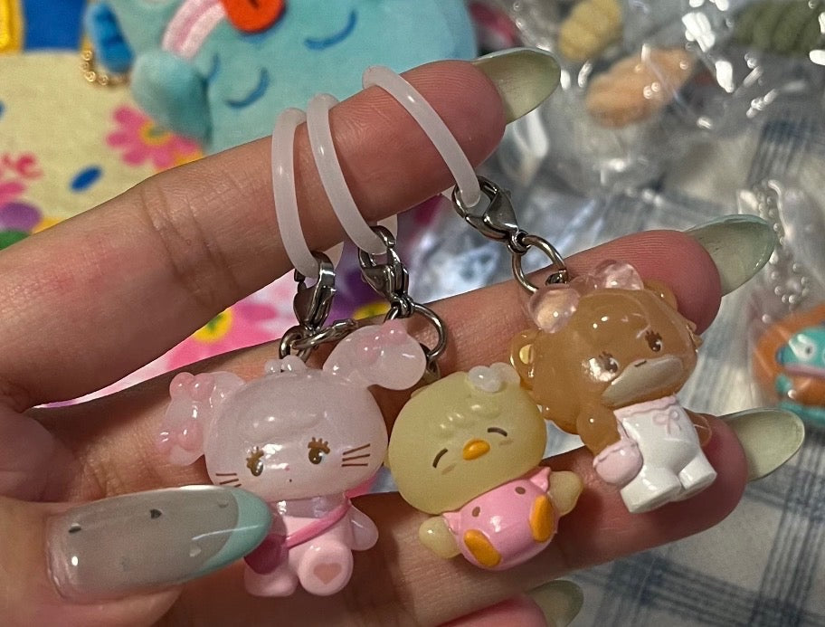 Mikko Characters Meijirushi Accessory 2 Gashapon Keychain