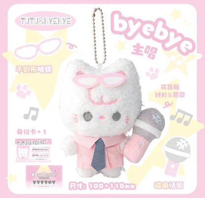 Rosyposy Rock Band Mini Mascot Plushies [NEW]