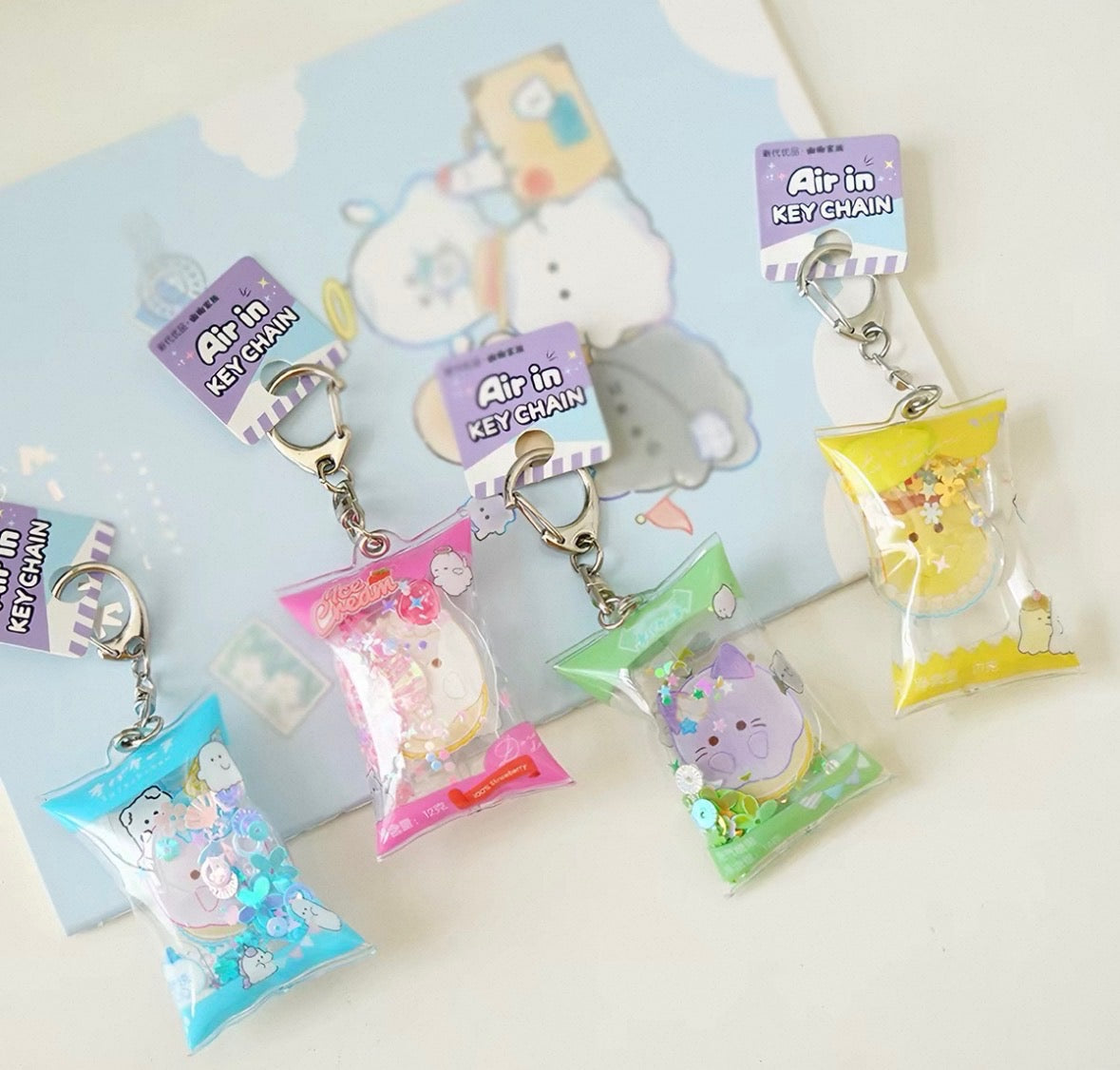 Snack Bag Air In Keychain