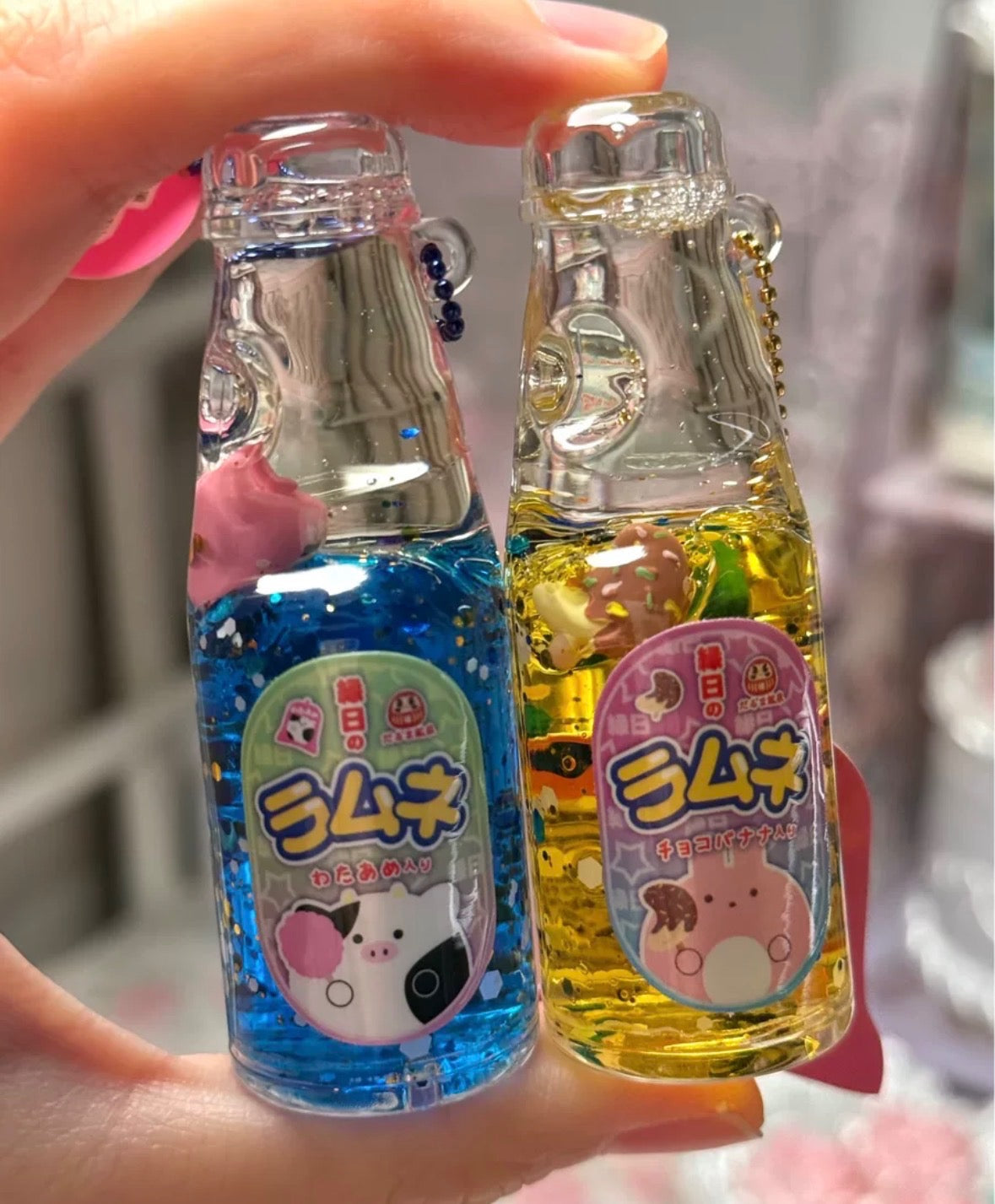 Ramune Festival Floating Oil Keychain BC Vol.4