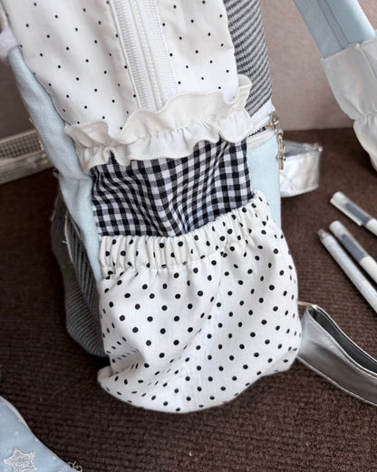 Sea Salt Handmade Patch Work Backpack
