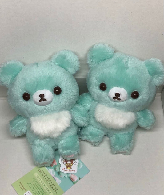 Mint Green Chairoikoguma 10th Anniversary (San-X, Rilakkuma Series)